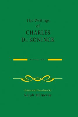 Writings of Charles de Koninck