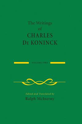 Writings of Charles de Koninck