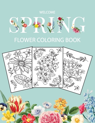 Flower Coloring Book