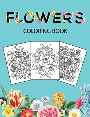 Flowers Coloring Book