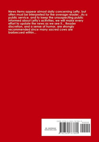 Lefty In The News...