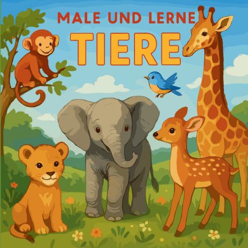 Male und Lerne Tiere