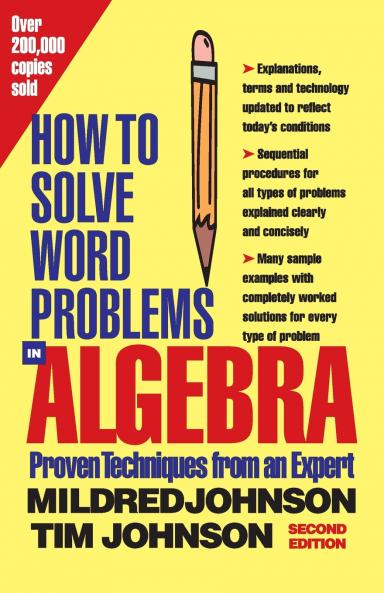 How to Solve Word Problems in Algebra 2nd Edition