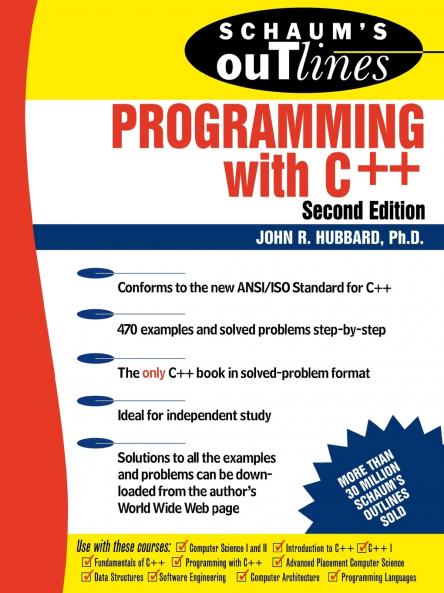 Schaum's Outline of Programming with C++