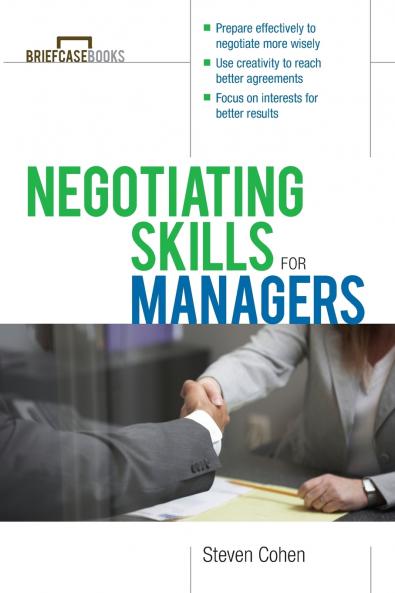 Negotiating Skills for Managers
