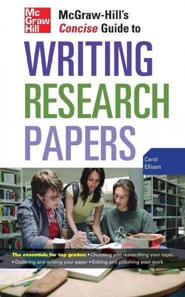 McGraw-Hill's Concise Guide to Writing Research Papers