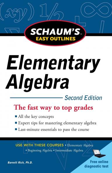 Schaum's Easy Outline of Elementary Algebra Second Edition