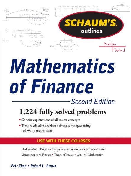 Schaum's Outline of Mathematics of Finance Second Edition