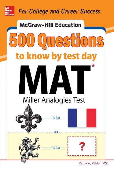 McGraw-Hill Education 500 MAT Questions to Know by Test Day