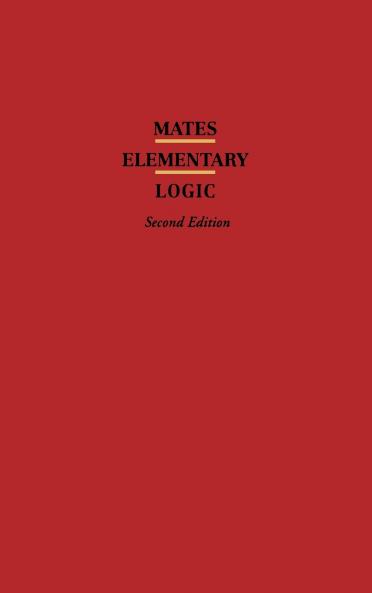 Elementary Logic