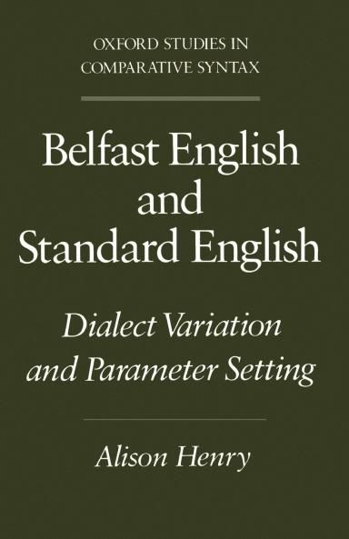 Belfast English and Standard English