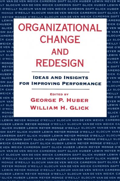 Organizational Change and Redesign