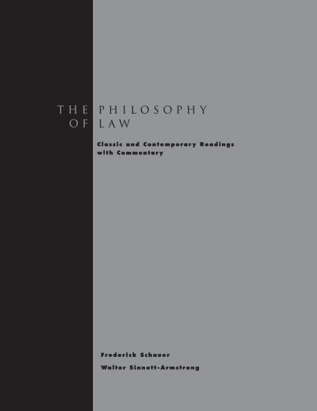 Philosophy of Law