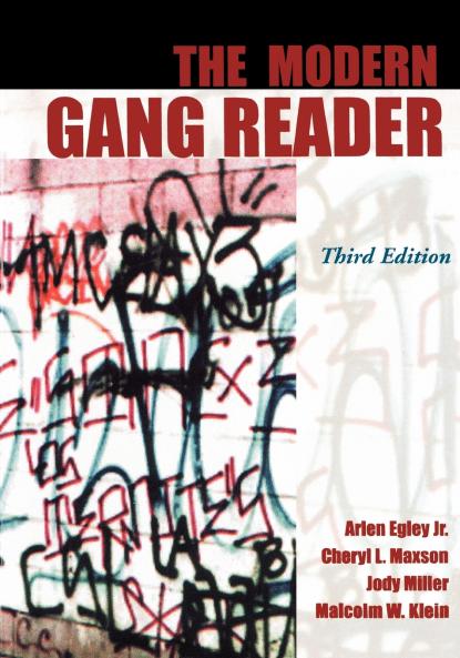 The Modern Gang Reader 3rd edition