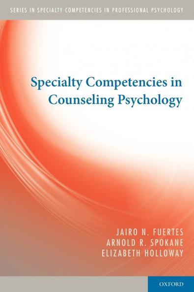 Specialty Competencies in Counseling Psychology