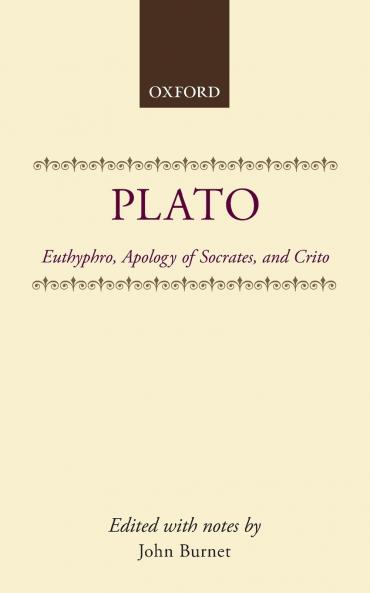 Euthyphro Apology of Socrates and Crito