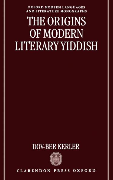 The Origins of Modern Literary Yiddish