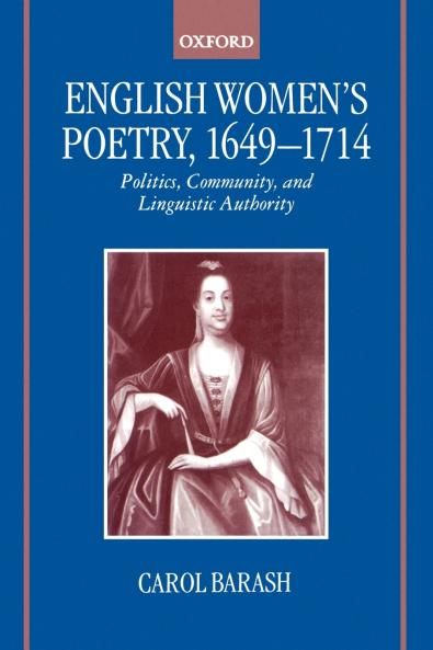 English Women's Poetry 1649 - 1714