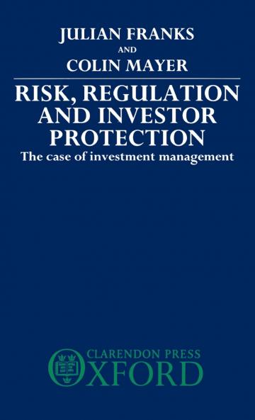 Risk Regulation and Investor Protection