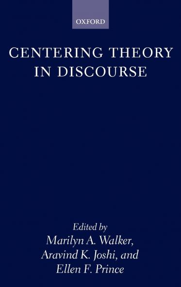 Centering Theory in Discourse