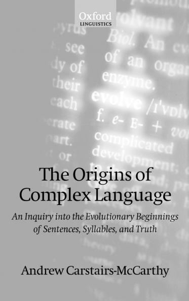 The Origins of Complex Language