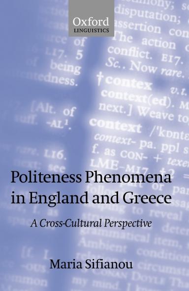 Politeness Phenomena in England and Greece