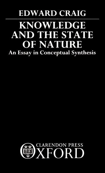 Knowledge and the State of Nature