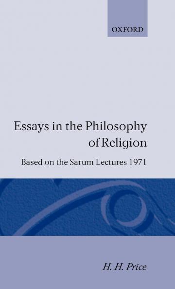 Essays in the Philosophy of Religion