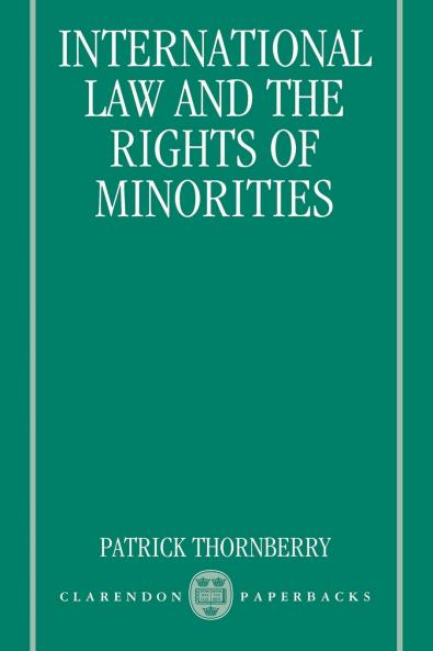International Law and the Rights of Minorities