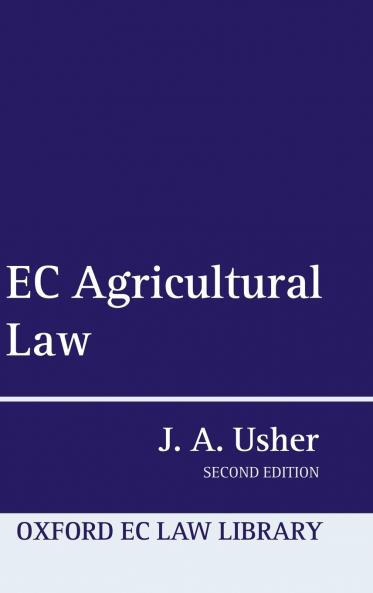 EC Agricultural Law
