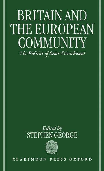 Britain and the European Community