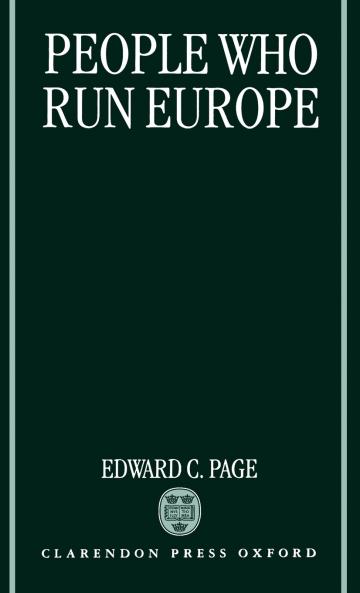 Peop[le Who Run Europe