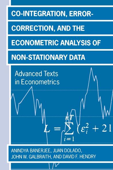 Co-Integration Error Correction and the Econometric Analysis of Non-Stationary Data