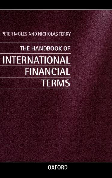 The Handbook of International Financial Terms