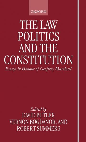 The Law Politics and the Constitution