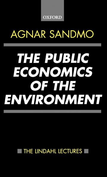 The Public Economics of the Environment