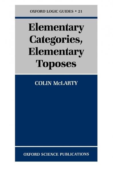 Elementary Categories Elementary Toposes
