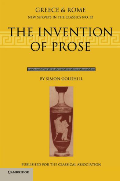 Invention of Prose