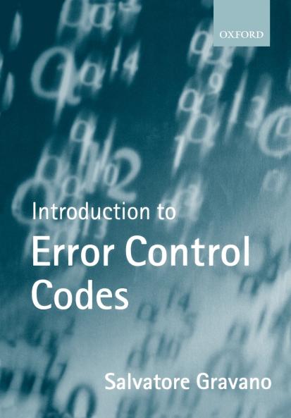 Introduction to Error Control Codes