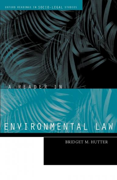 A Reader in Environmental Law