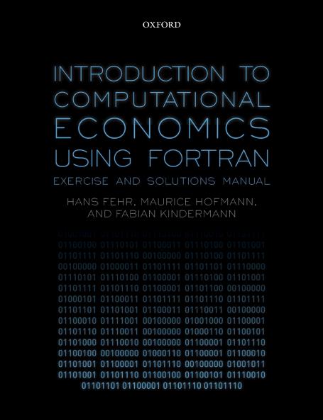 Introduction to Computational Economics Using Fortran