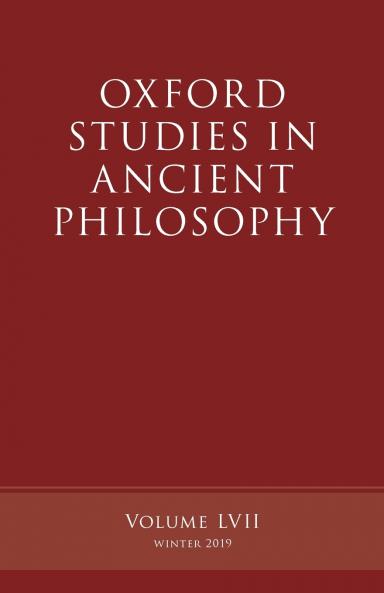 Oxford Studies in Ancient Philosophy Volume 57