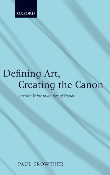 Defining Art Creating the Canon