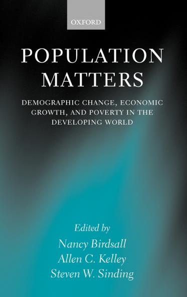 Population Matters 'Demographic Change Economic Growth and Poverty
