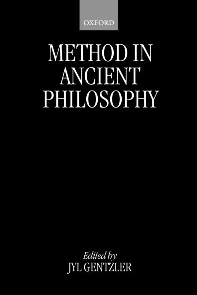 Method in Ancient Philosophy