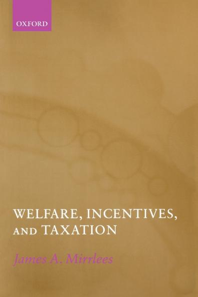 Welfare Incentives and Taxation