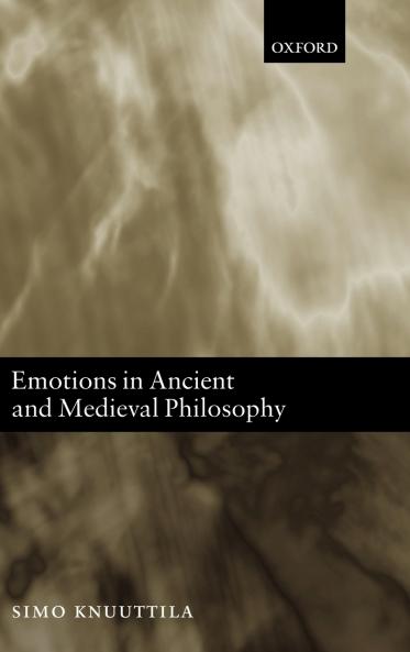 Emotions in Ancient and Medieval Philosophy