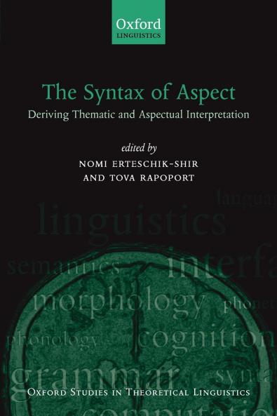 The Syntax of Aspect