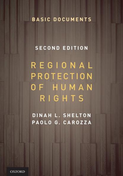 Regional Protection of Human Rights