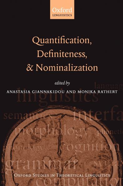 Quantification Definiteness and Nominalization